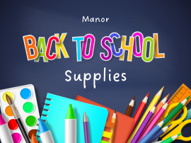  Manor Back to School Supplies